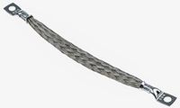 RS PRO Gevlochten kabel koper vertind 8,29 mm 0,15 m enkele ader 24 x 11 x 0,2 mm 2,1 Ω/km M5
