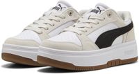 PUMA Rebound Femme Low SD Dames Sneakers - PUMA White-PUMA Black-Frosted Ivory