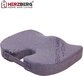Herzberg Bamboe Zitkussen - Traagschuim - Ergonomisch - Grijs