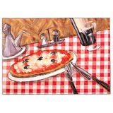 Merkloos Papieren Placemats "Pizza" 500 stuks (31x43cm)