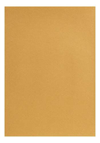 Clairefontaine 97380C - Set van 25 vellen tekenpapier - DIN A4 - 120 g/m² - Goud