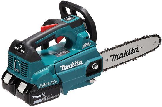 Makita DUC256PT2 LXT 2x18 V Tophandle kettingzaag 25 cm
