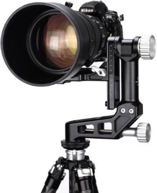 Sunwayfoto GH-02 Gimbal Head - Mini-statief - Zwart, grijs