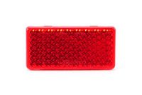 Reflector BORG-HICO Reflector hoekig met E-goedkeuring rood