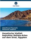 Genetische Bol Genetische Vielfalt bedrohter Ballota-Arten auf dem Sinai, Ägypten