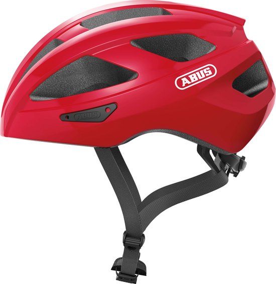 Abus Macator Fietshelm - Maat M (52-58 cm) - blaze red