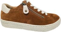 Hartjes 162.1401/31 53.32 Phil Sneakers Bruin Suede Dames Breedtemaat H