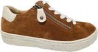 Hartjes 162.1401/31 53.32 Phil Sneakers Bruin Suede Dames Breedtemaat H