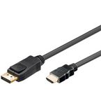 Wentronic 2m DP/HDMI Cable - Black