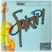 Een Thomastik Spirit viool A-snaar 4/4 synthetische kern, aluminium draad