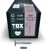 TOX Gevelschroeven COLR 5,5 x 35 mm
