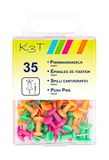TSI 48356 prikbordnaalden "NEON", verpakking van 35
