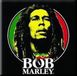 Rock Off Bob Marley - Logo Face - Koelkast magneet - 7.5 x 7.5 cm