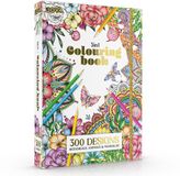 Joya Creative Luxe Kleurboek Voor Volwassenen - 300 Kleurplaten - Formaat A4 - Thema’s in Botanisch, Dieren & Mandala