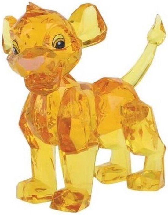 Enesco Disney Showcase Collection - Simba Facet - Glass Figure