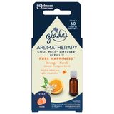 Glade 8x Glade Geurverspreider Aromatherapy Cool Mist Navul Pure Happiness 17,4 ml
