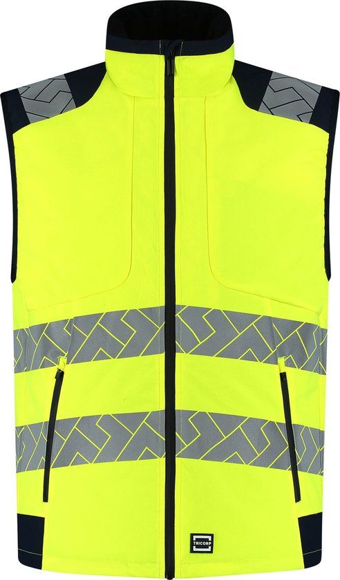 Tricorp Bodywarmer High Vis Redefined 406110 - FluoryellowInk - M