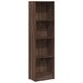 VidaXL Boekenkast 40x24x143 cm bewerkt hout bruin eikenkleurig