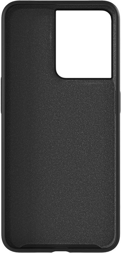 OPPO, Hoesje geschikt voor Oppo Reno 8 Lite - Hardcase Siliconen, Zwart