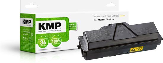 KMP Toner vervangt Kyocera TK-160 Compatibel Zwart 2500 bladzijden K-T30