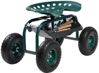 VEVOR Tuinrolstoel Mobiele Tuinstoel All-Terrain Wielen 800x487x460/540mm