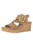 Gabor 771 Sandalen - Met Sleehak - Dames - Taupe - Maat 39