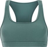 Protest MIXEagert Bralette bikini top Dames - Gestreept - Laurelgroen - XXL