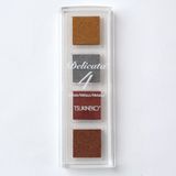 Tsukineko Delicata Pigment Ink Assortment 4-Pack