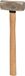 KS Tools 963.2050 BRONZEplus Vuisthamer, 1000 g, met Hickory steel