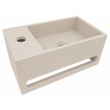 Wiesbaden Julia Fontein - Links - 35x20x16cm - Solid Surface - Beige