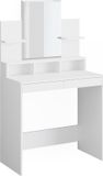 Vicco Kaptafel Ania, Wit, 80 cm met spiegel