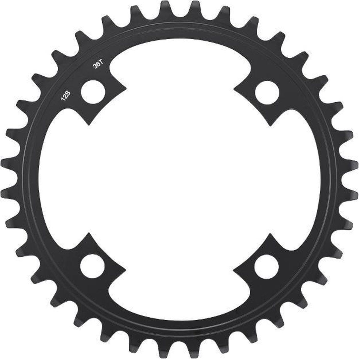 Shimano Kettingblad Steps Cre70 12s 36T - Zwart