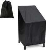 Merkloos Dailygoods Tuinstoelhoes Oxford-stof Zwart 65 x 120 x 120 cm