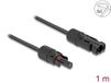 Delock DL4 Solar Flat Cable 4 mm² male to female 1 m black