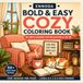 ENNODA Bold & Easy Cozy Coloring Book