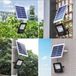 Silumen Projecteur LED dimmable 100W sur énergie solaire avec détecteur de crépuscule (panneau solaire + télécommande inclus) - Lumière blanc froid