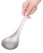 Titanium Cuillère à soupe en titane avec une grande capacité – Ustensile de cuisine léger, idéal pour les soupes et les sauces