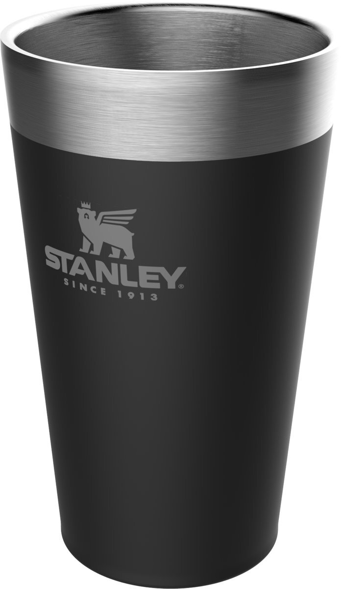 Stanley PMI Stanley Adventure Stacking Vacuum Pint 0,47l New Colour! - Beker - Matte Black