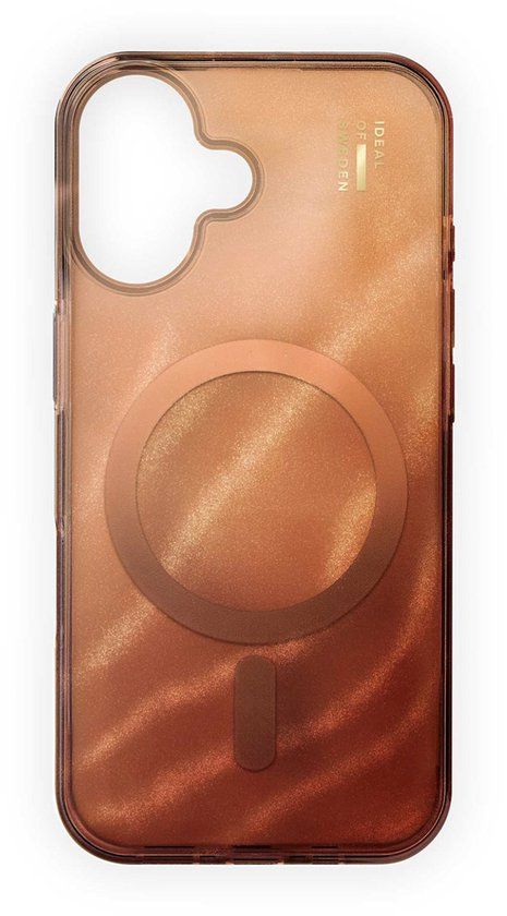 iDeal of Sweden Clear Case MagSafe geschikt voor iPhone 17 - Mocha Mousse
