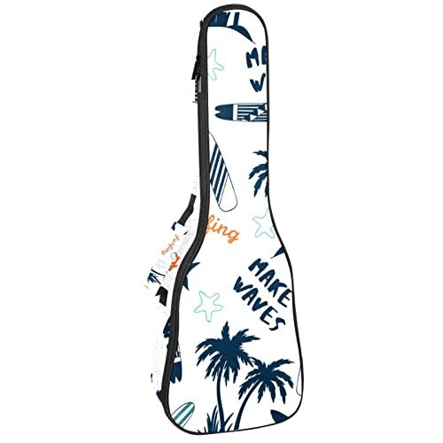 Mersov Tenor Ukulele Gigbag Waterdichte Ukelele Case Gewatteerde Rugzak