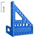 Icecat Multifonctionnelle équerre 3D, bleu, 110 mm