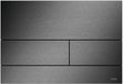Tece TECEsquare - Bedieningsplaat, geborsteld zwart chroom 9240846
