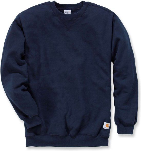 Carhart, T. Midweight Crewneck Sweatshirt New Navy Heren Size : L