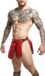 DINGEON DNGEON Roman Skirt Rood