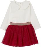 Vertbaudet Babyset voor babymeisjes, t-shirt, rok, heupband, kerstcadeauset