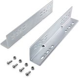 Sotech JUNKER 1 paar montagebeugels KW1-250-H76-L559 lengte 559 mm (22") voor bodem- en platformmontage van de volledig uittrekbare ladegeleiders voor zware lasten KV1-250-H76