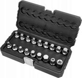 YATO YT-05991 - Gereedschap Zeskantige & Vierkante Nasadek - Stal CrV - 18 Stuks