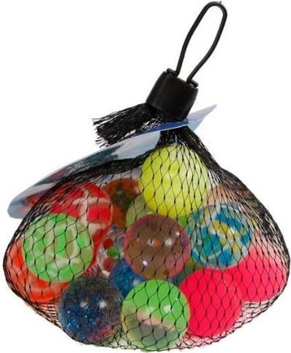 Toys Amsterdam Stuiterballen - 20 Stuks - Multicolor