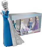 Bullyland 13415 – Speelset en verzamelfiguren Frozen met 4 verschillende Elsa-figuren