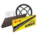 Kettingset DID Kettingset staal 428VX / 116 klinknagel slot voor Yamaha TT-R 125 cc Bj. 2002-2004
